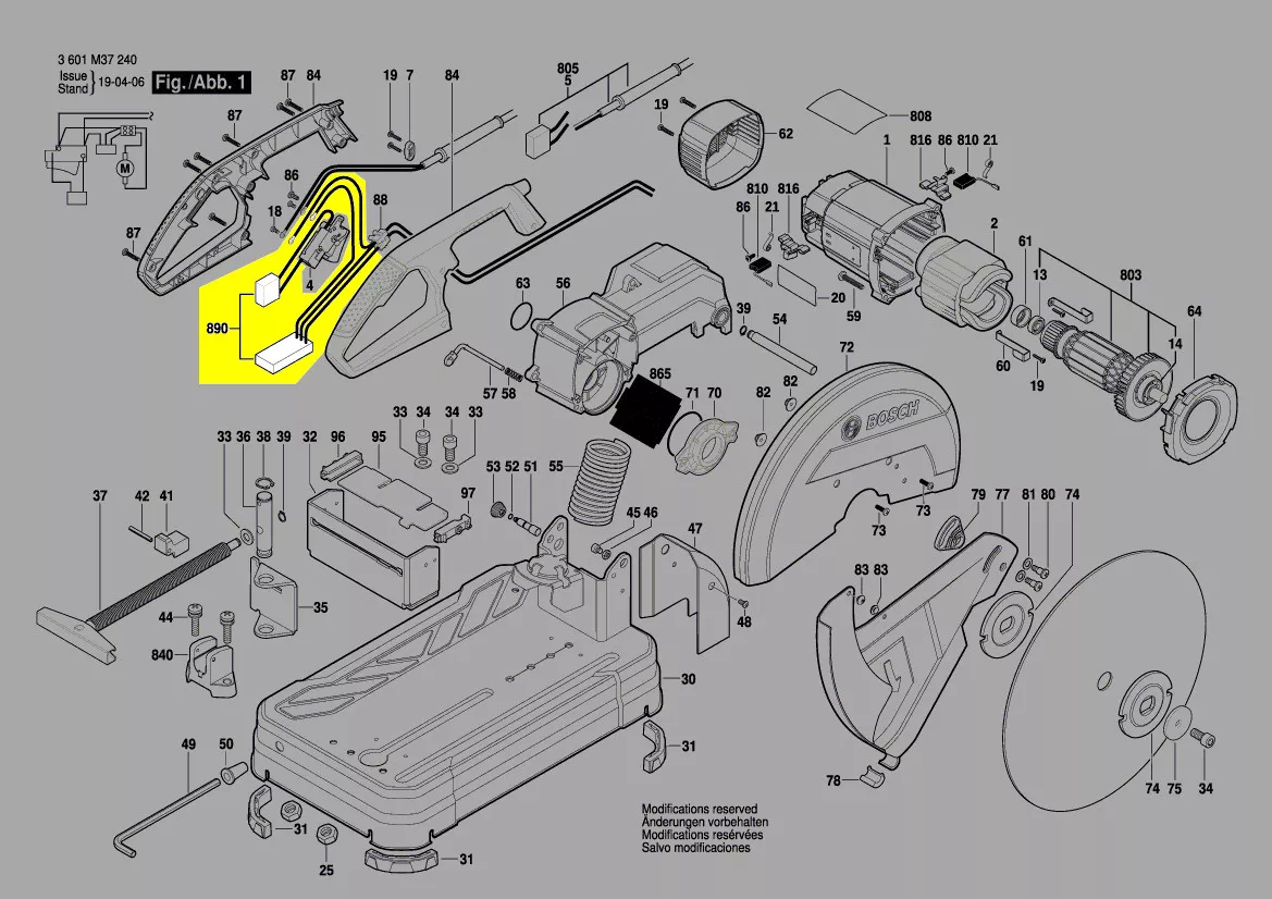 module démarrage progressif réf. 1 609 B03 697 Bosch